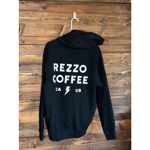 Black “Coffee Rezzo California” Hoodie – Size Large - Picture 2 of 6